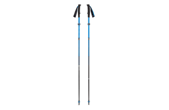 Kije Black Diamond Distance Carbon FLZ Poles czarno-niebieskie