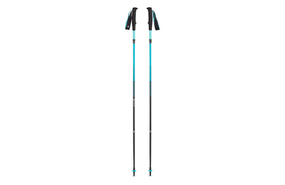 Kije Black Diamond Distance Carbon Z Poles damskie czarno-niebieskie 