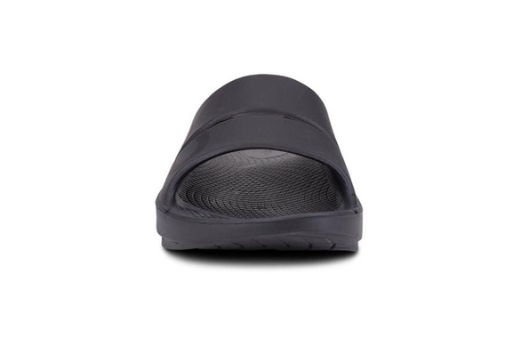 Klapki regeneracyjne OOFOS OOahh Sport Mat Black klapki czarne męskie