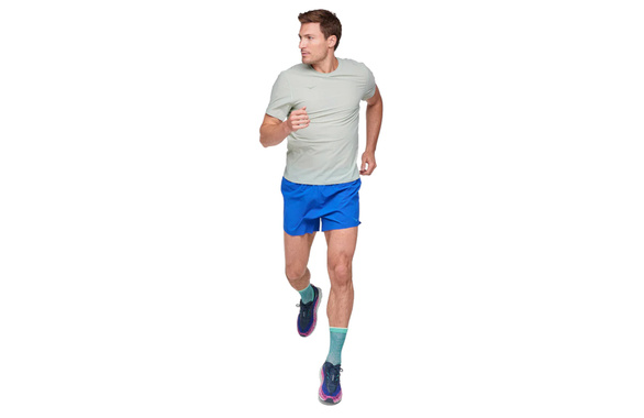 Koszulka Hoka Airolite Run Short Sleeve jasnozielona męska 