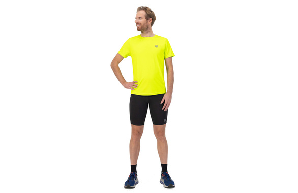 Koszulka ROGELLI CORE T-SHIRT fluo żółta męska