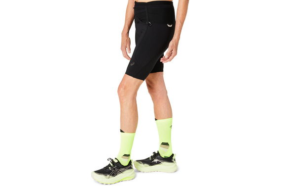 Krótkie legginsy Asics Fujitrail Sprinter damskie czarne