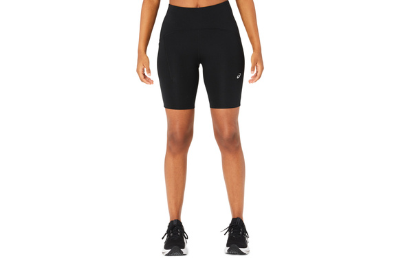 Krótkie legginsy Asics Road High Waist 8in Sprinter damskie czarne SS24