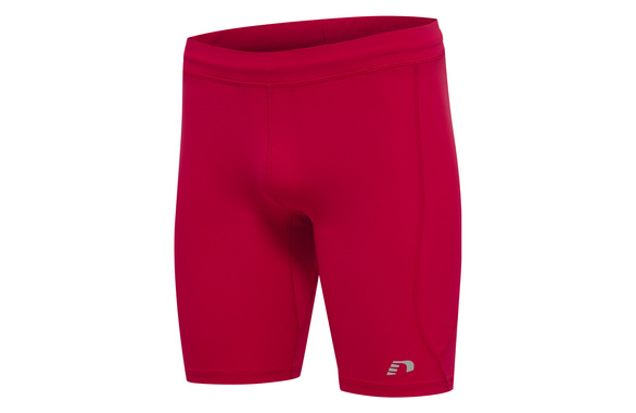 Krótkie legginsy Newline Core Sprinters czerwone męskie