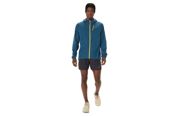 Kurtka Asics Fujitrail Waterproof Jacket niebieska męska SS24