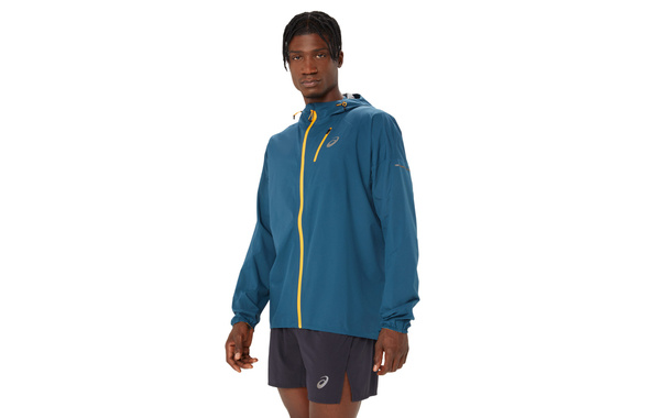 Kurtka Asics Fujitrail Waterproof Jacket niebieska męska SS24