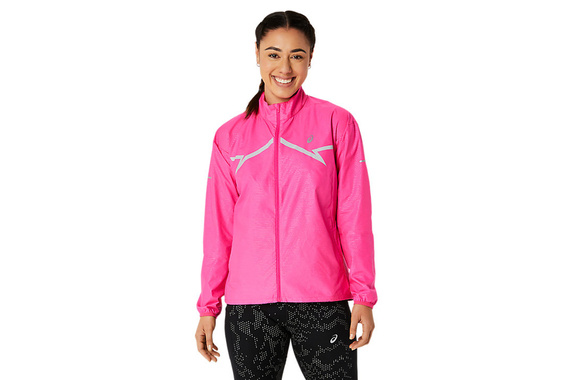 Kurtka Asics Lite-Show Jacket damska różowa AW23