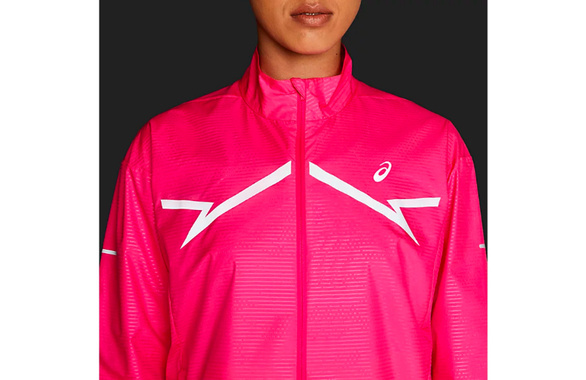 Kurtka Asics Lite-Show Jacket damska różowa AW23