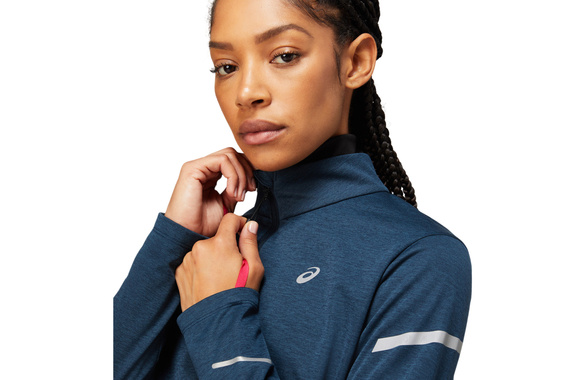 Kurtka Asics Lite-Show Winter Jacket damska niebieska 