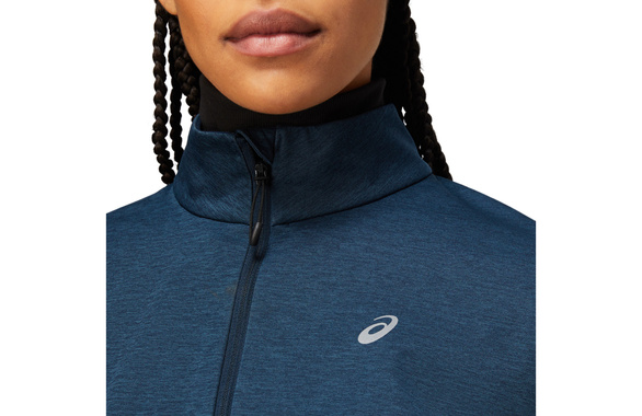 Kurtka Asics Lite-Show Winter Jacket damska niebieska 