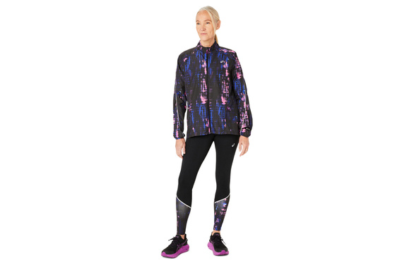 Kurtka Asics Road Lite-Show Packable Jacket damska niebiesko-różowa AW24