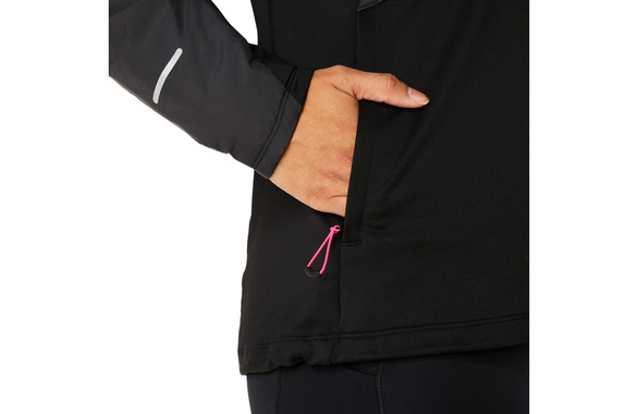 Kurtka Asics Winter Run Jacket damska czarna AW23