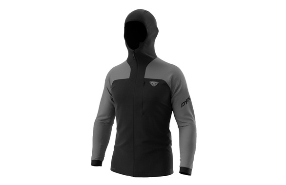 Kurtka Dynafit Speed Polartec® Hooded Jacket czarno-szara męska 