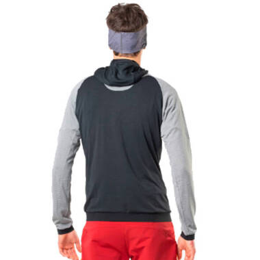 Kurtka Dynafit Speed Polartec® Hooded Jacket czarno-szara męska 