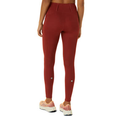 Legginsy Asics Road High Waist Tight damskie czerwone