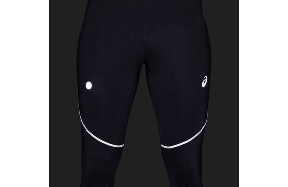 Legginsy Asics Road Lite-Show Tight czarne męskie AW24