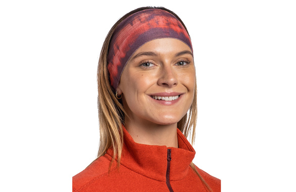 Opaska Buff Thermonet Headband Matewa Garnet kolorowa 