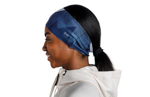 Opaska Buff Thermonet Headband Synth Blue niebieska