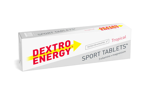Pastylki z witaminami i magnezem DEXTRO DEXTROSE TABLETS 2x47 g