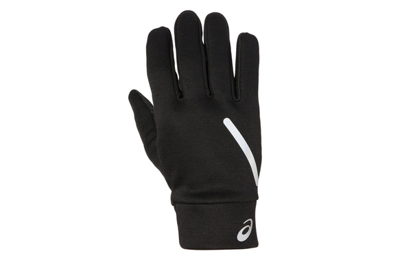 Rękawiczki do biegania Asics Lite-Show Gloves czarne