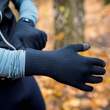 Rękawiczki wodoszczelne DEXSHELL THERMFIT GLOVES czarne