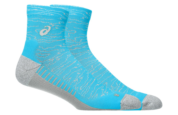 Skarpety Asics Performance Run Socks Quarter niebieskie