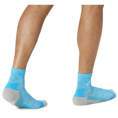 Skarpety Asics Performance Run Socks Quarter niebieskie