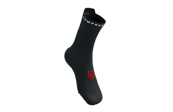 Skarpety Compressport Pro Racing Socks V4.0 Run Hi czarne