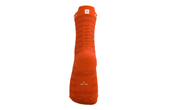 Skarpety Compressport Pro Racing Socks V4.0 Ultralight Run High pomarańczowe