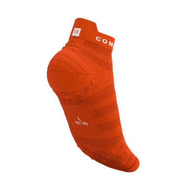 Skarpety Compressport Pro Racing Socks V4.0 Ultralight Run Low pomarańczowe