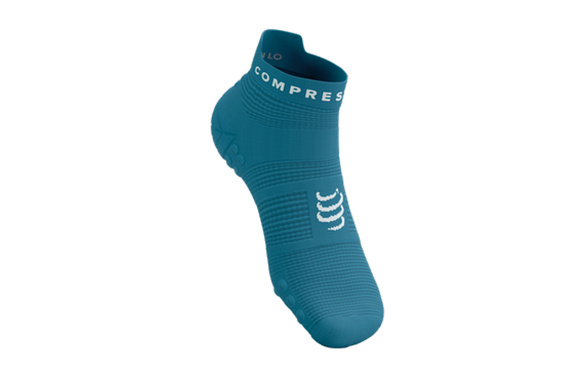 Skarpety Compressport Pro Racing Socks V4 Run Low jasnoniebieskie