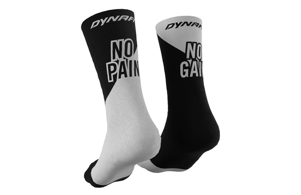 Skarpety Dynafit No Pain No Gain Socks czarno-białe