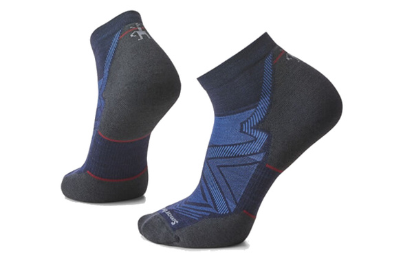 Skarpety Smartwool Run Targeted Cushion Ankle Socks granatowo-szare