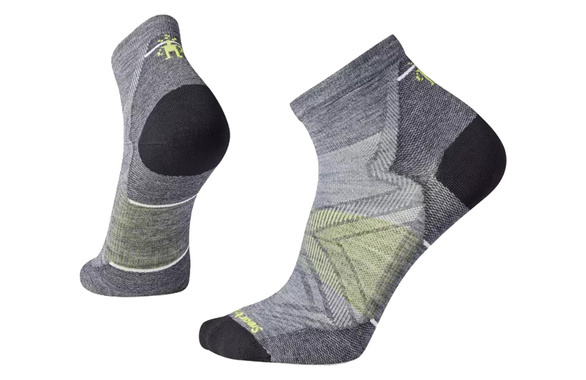Skarpety Smartwool Run Zero Cushion Ankle Socks szare męskie