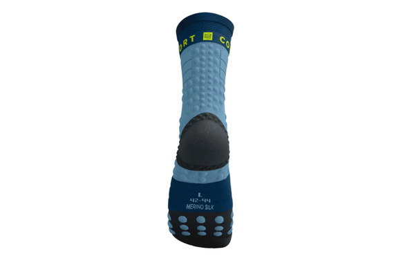 Skarpety zimowe Compressport Pro Racing Socks Winter Trail granatowo-niebieskie