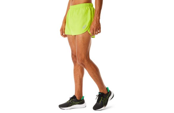 Spodenki Asics Core Split Short limonkowe męskie 