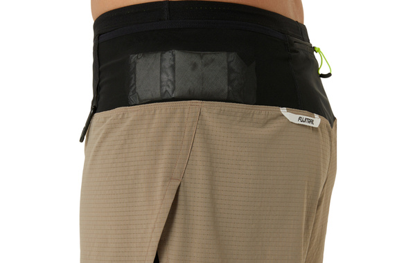 Spodenki Asics Fujitrail 2-N-1 Short damskie czarno-brązowe AW24