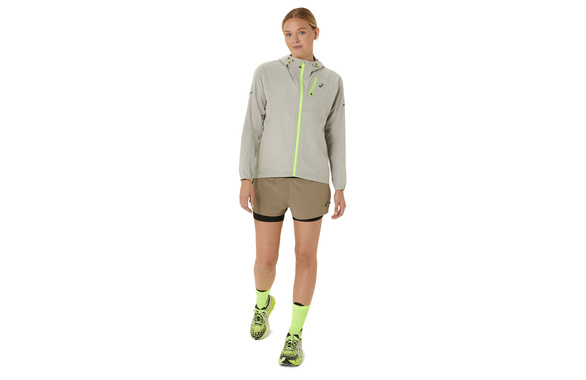 Spodenki Asics Fujitrail 2-N-1 Short damskie czarno-brązowe AW24