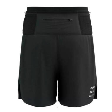 Spodenki Compressport Trail Racing 2-in1 Short czarne męskie 