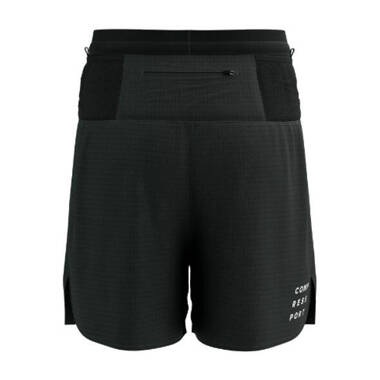 Spodenki Compressport Trail Racing Overshort czarne męskie