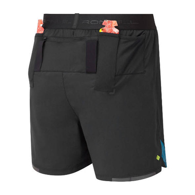 Spodenki RONHILL TECH ULTRA  5" SHORT czarne męskie SS22