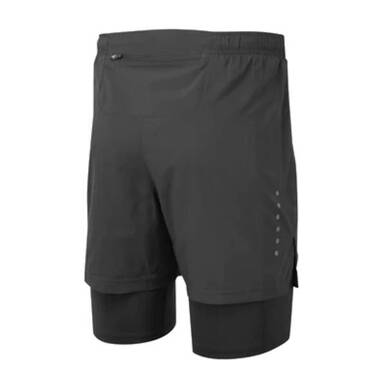 Spodenki Ronhill Core Twin Short czarne męskie SS24