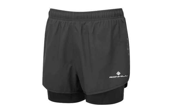 Spodenki Ronhill Core Twin Short damskie czarne SS24