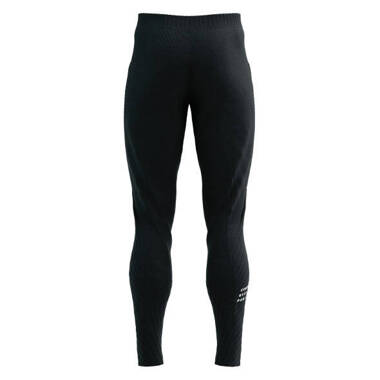 Spodnie Compressport Seamless Pants czarne męskie AW23