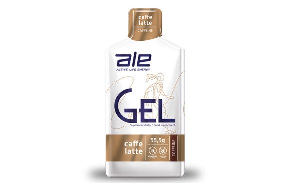 Żel Ale Gel 55,5g caffe latte z kofeiną