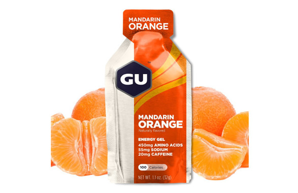 Żel Gu Energy Gel Mandarin Orange 32 g mandarynka + pomarańcza z kofeiną