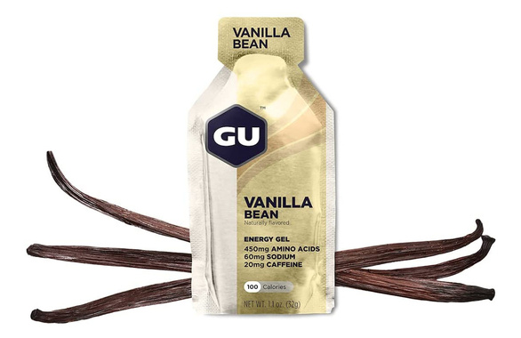 Żel Gu Energy Gel Vanilla Bean 32 g wanilia z kofeiną