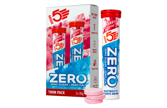 Zestaw 2 napojów High5 Electrolyte Sports Drink Twin Pack 40x4 g jagodowy - 40 tabletek