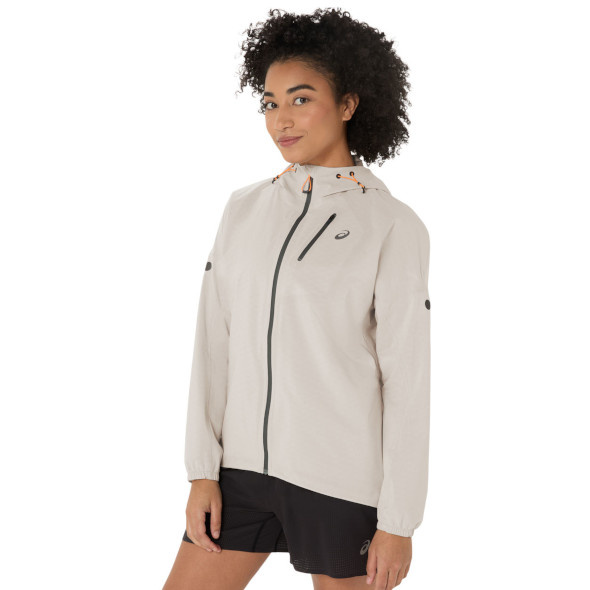 Kurtka Asics Fujitrail Elite Waterproof Jacket damska kremowa AW25