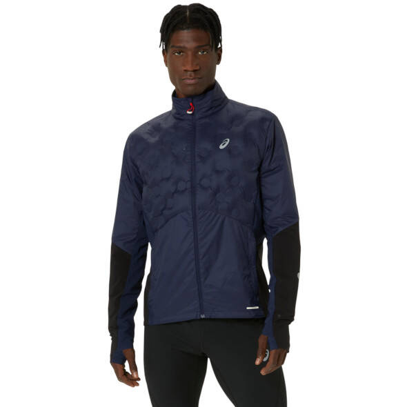 Kurtka Asics Road Winter Jacket granatowa męska